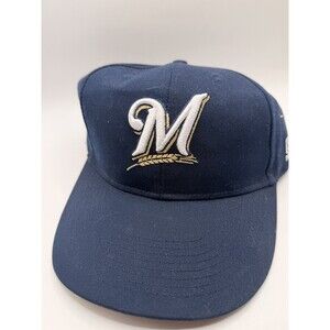 Milwaukee Brewers OC Sports MLB Baseball Cap Hat OSFM Officially Licensed Navy